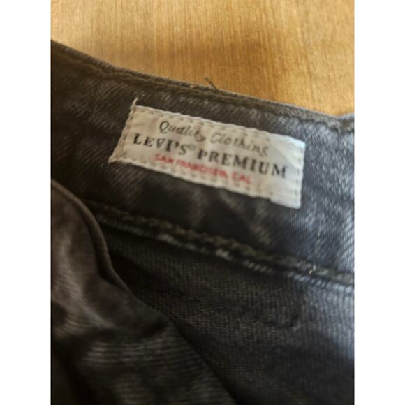 Levi's Denim Jeans Wedgie Skinny Womens Button Fly Plus Size 20w (726) - Picture 9 of 12